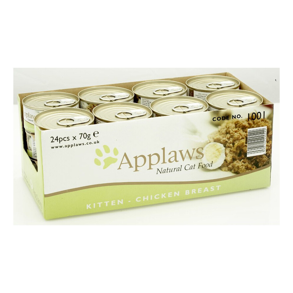 Applaws Cat Can Kitten Chicken 70G (Pack Of 24)