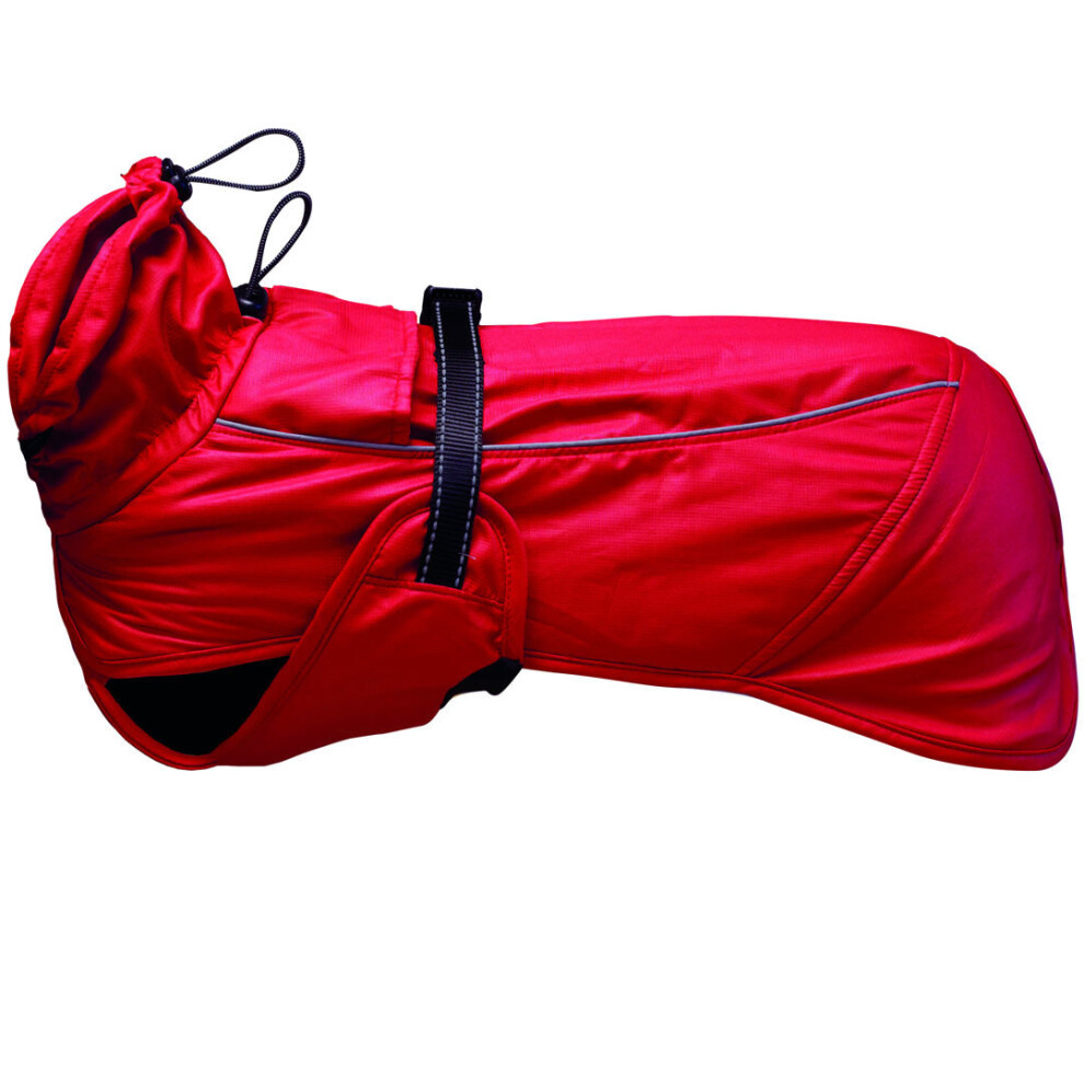Ancol Muddy Paws Extreme Monsoon Dog Coat 25Cm Red