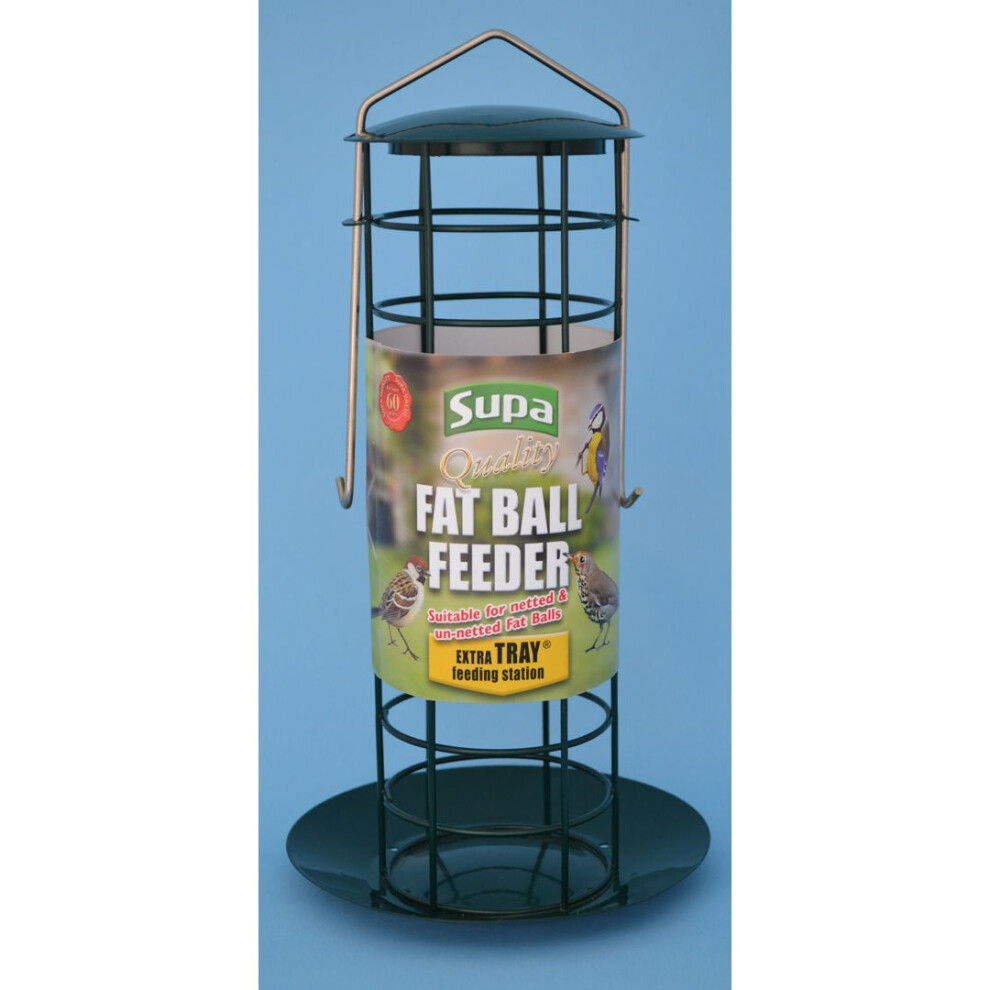 Supa Premium Fat Ball Feeder With Tray