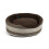 Ancol Sleepy Paws Oval Beds Tawny Stripe 50cm 1