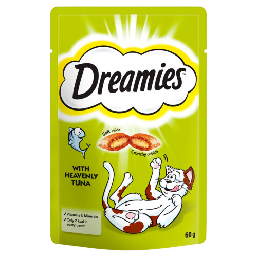Dreamies Dreamies Tuna 60g (Pack of 8)