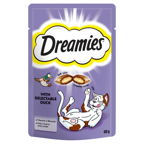 Dreamies Dreamies Duck 60g (Pack of 8)