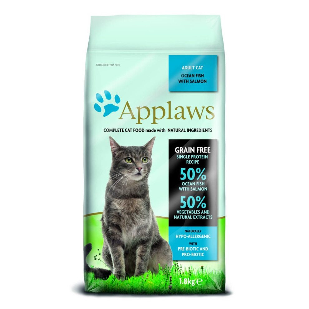 Applaws Cat Dry Ocean Fish With Salmon 1.8Kg - Image 3