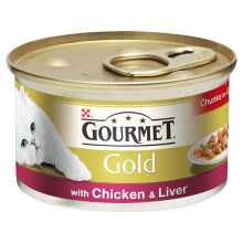 Gourmet Gold Can Chicken & Liver Cig 85g (Pack of 12)