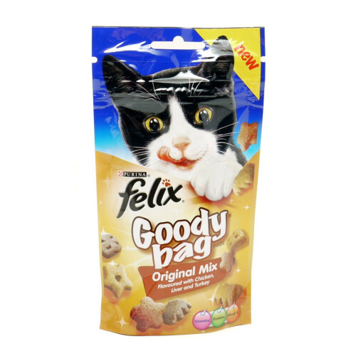 Purina Felix Goody Bag Original Mix 60g (Pack of 8)