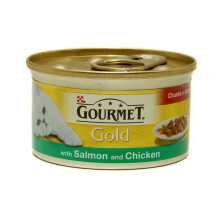 Gourmet Gold Can Salmon & Chicken in Gravy 85g - Product Code 12176215