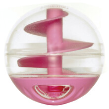 Catit Treat Ball Pink - Treat-Dispensing Toy that Releases Treats During Play and Converts to a Closed Ball (Code 51281)