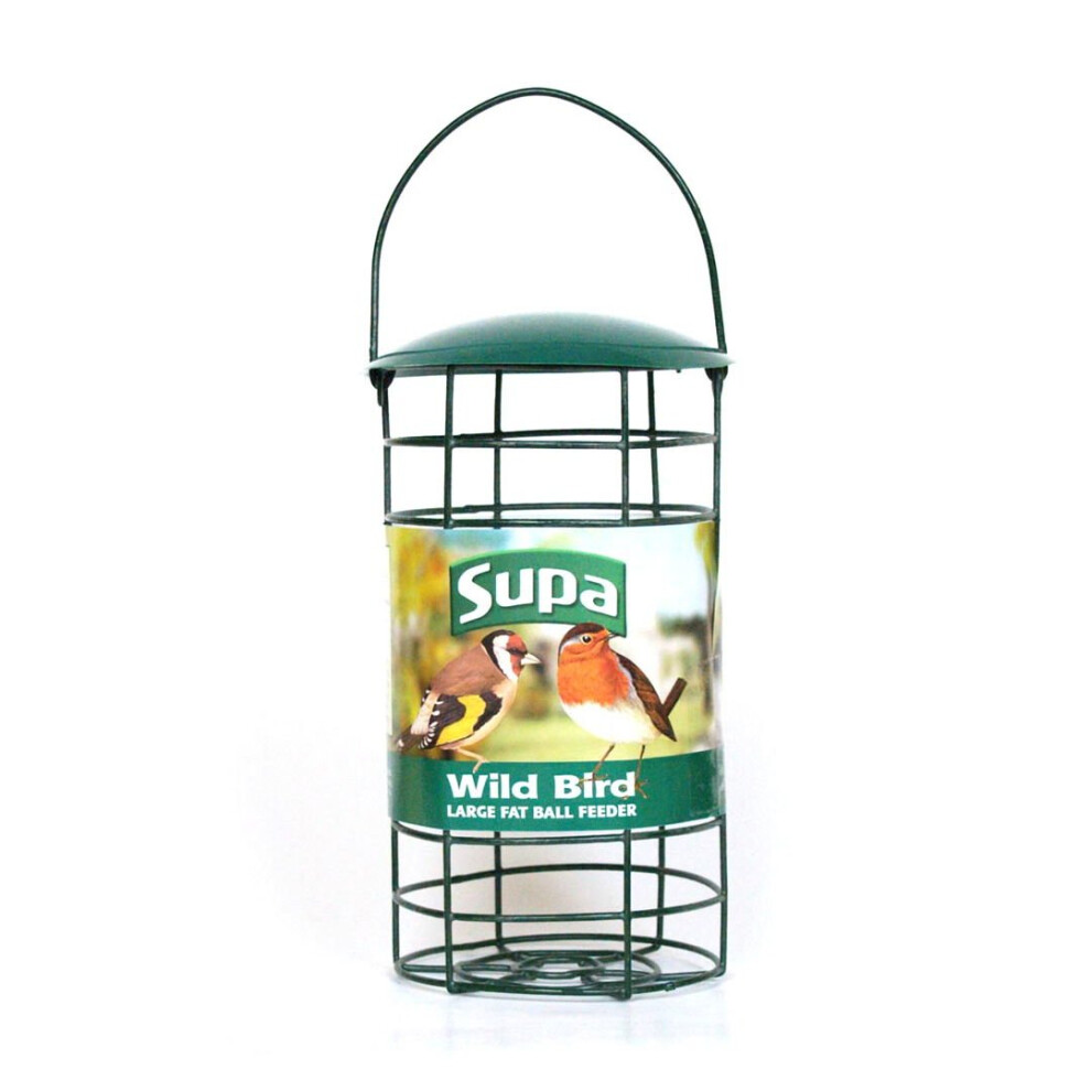 Supa Fat Ball Feeder Green Lge