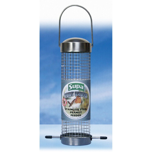 Supa Supa Stainless Steel Fort Knuts Peanut Feeder 20cm (8'')
