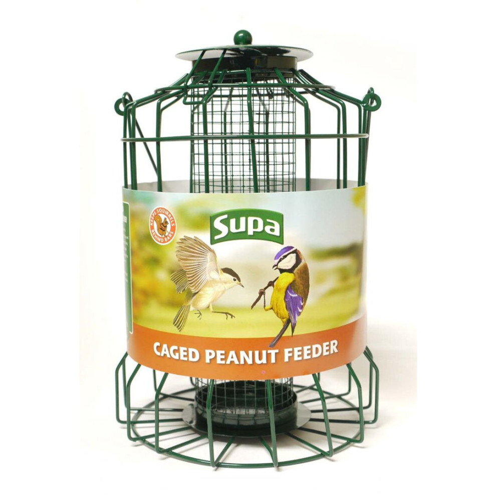 Supa Caged Peanut Feeder 25cm (10'')