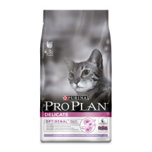Pro Plan PURINA | Adult 1+ Delicate Digestion | Rich in Turkey | Dry Food | Cat | 3 kg Bag