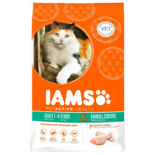 IAMS Vitality Hairball Cat with Fresh chicken 10kg
