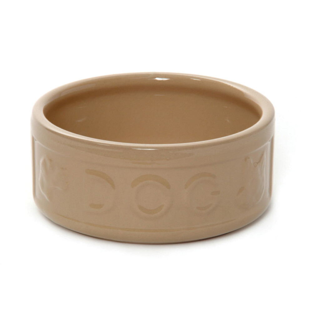 All Cane Lettered Dog Bowl 13cm (5'')