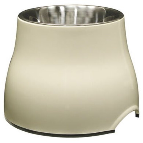 Hagen Dogit Large Elevated Dish - White | 900ml Dog Food Bowl