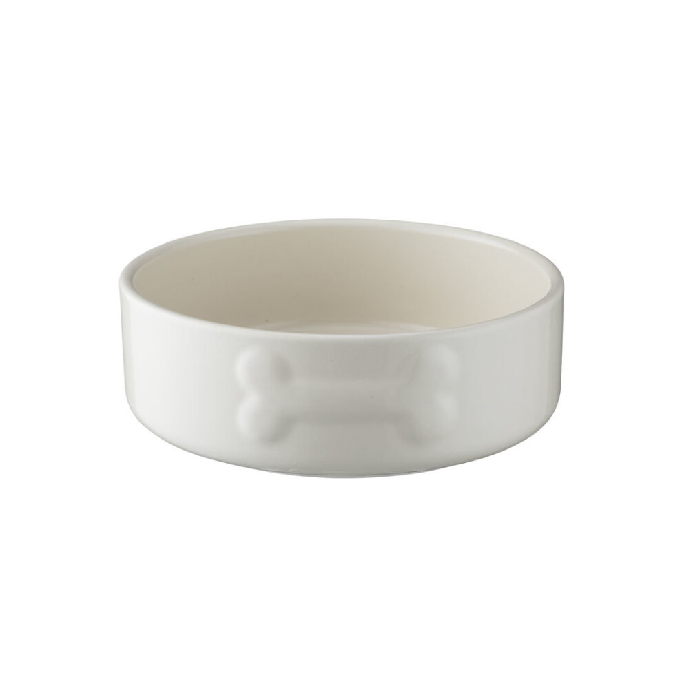 Mason Cash Colour Mix Dog Bowl Cream 15cm
