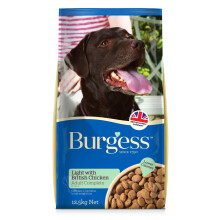 Burgess Adult Dog Light Chicken 12.5kg