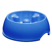 Dogit Anti-gulping Bowl Blue Small 300ml