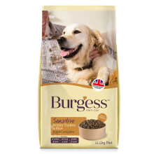 Burgess Sensitive Adult Dog Turkey & Rice 12.5kg - Gentle Digestive Formula - FD10025KK1
