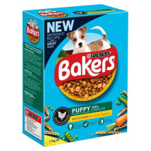 Bakers Puppy Dog Rich In Chicken With Country Vegetables 1.1kg