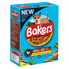 Bakers Adult Small Dog Rich In Chicken With Country Vegetables 1.1kg