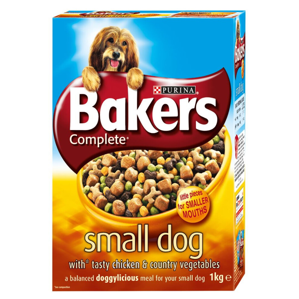 Bakers Meaty Meals Small Dog Chicken 1kg