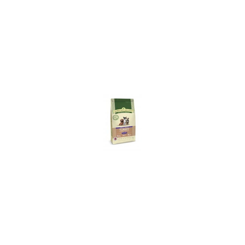 James Wellbeloved Jwb Adult Dog Senior Small Breed Turkey & Rice Kibble 7.5Kg