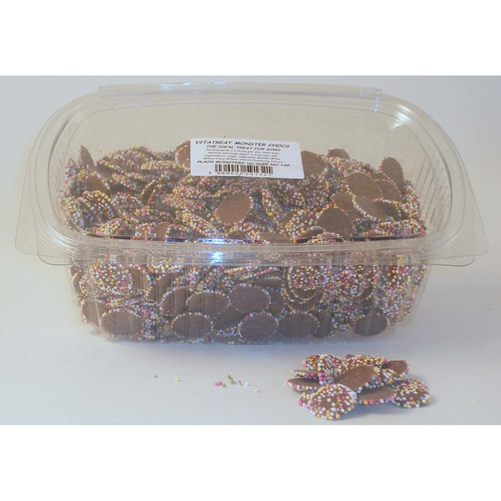 Sniffers Monster Chocs Mini Monsters Plain Chocs 1Kg