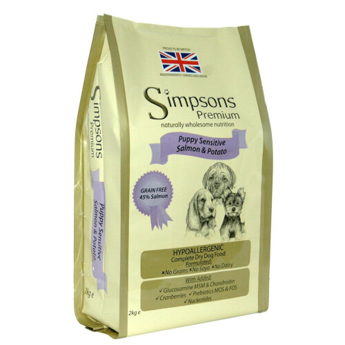 Simpsons Premium Simpsons Complete Puppy Sensitive Salmon & Potato 2kg