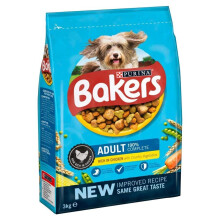Bakers Adult Dog Rich In Chicken With Country Vegetables 3kg