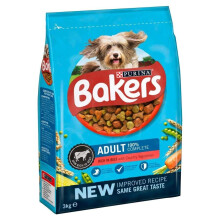 Bakers Adult Dog Rich In Beef With Country Vegetables 3kg