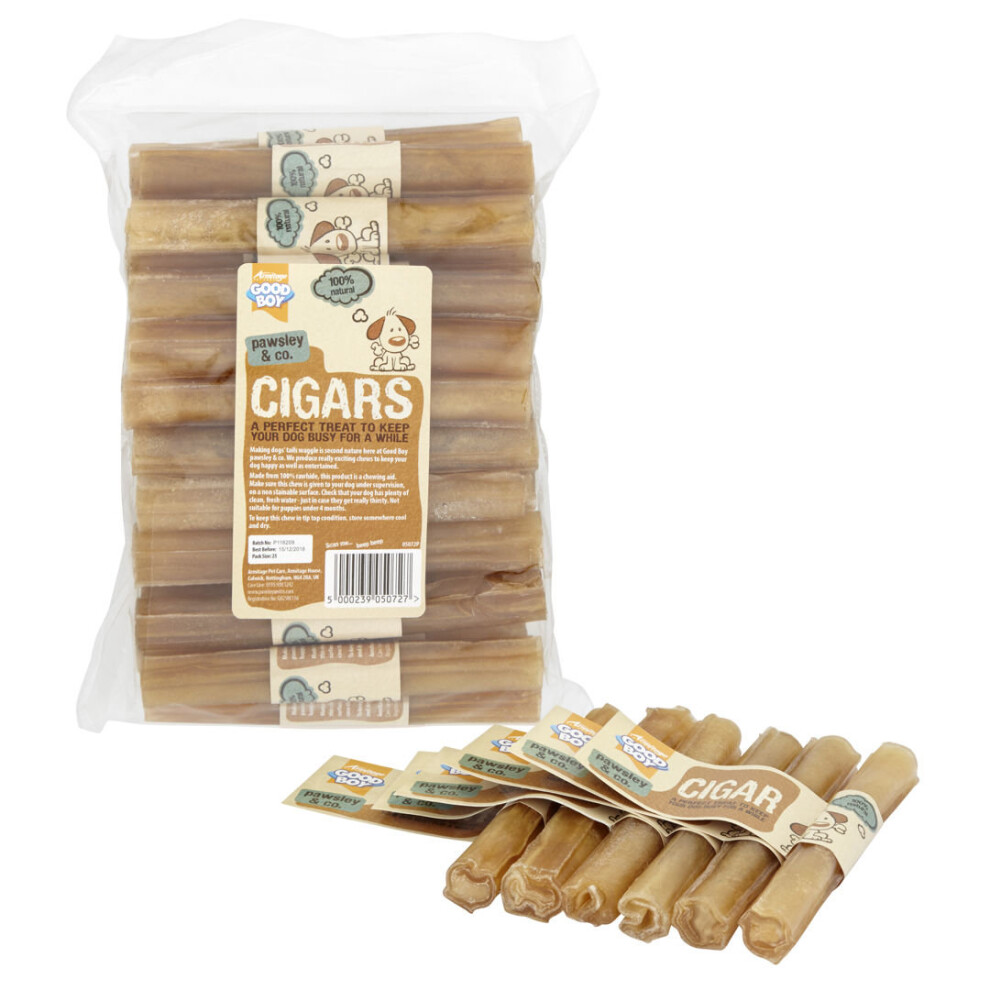 Good Boy Pawsley Rawhide Cigar 12.5cm (5'') 25pack