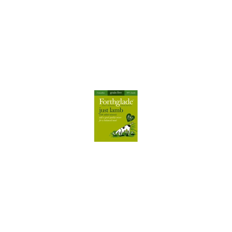Forthglade Just Lamb Free (395G) (Pack Of 18) Grain