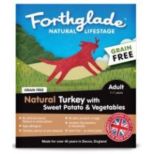 Forthglade Complete Grain Free Adult Turkey & Veg (395g) (Pack of 18)