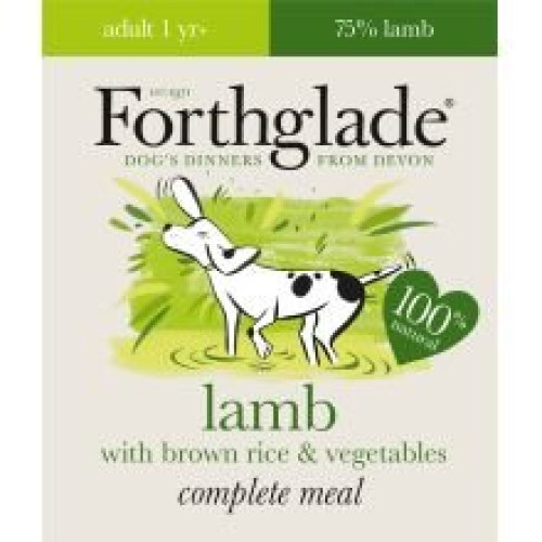 Forthglade Fg Complete Adt Lamb 395g (Pack of 18)