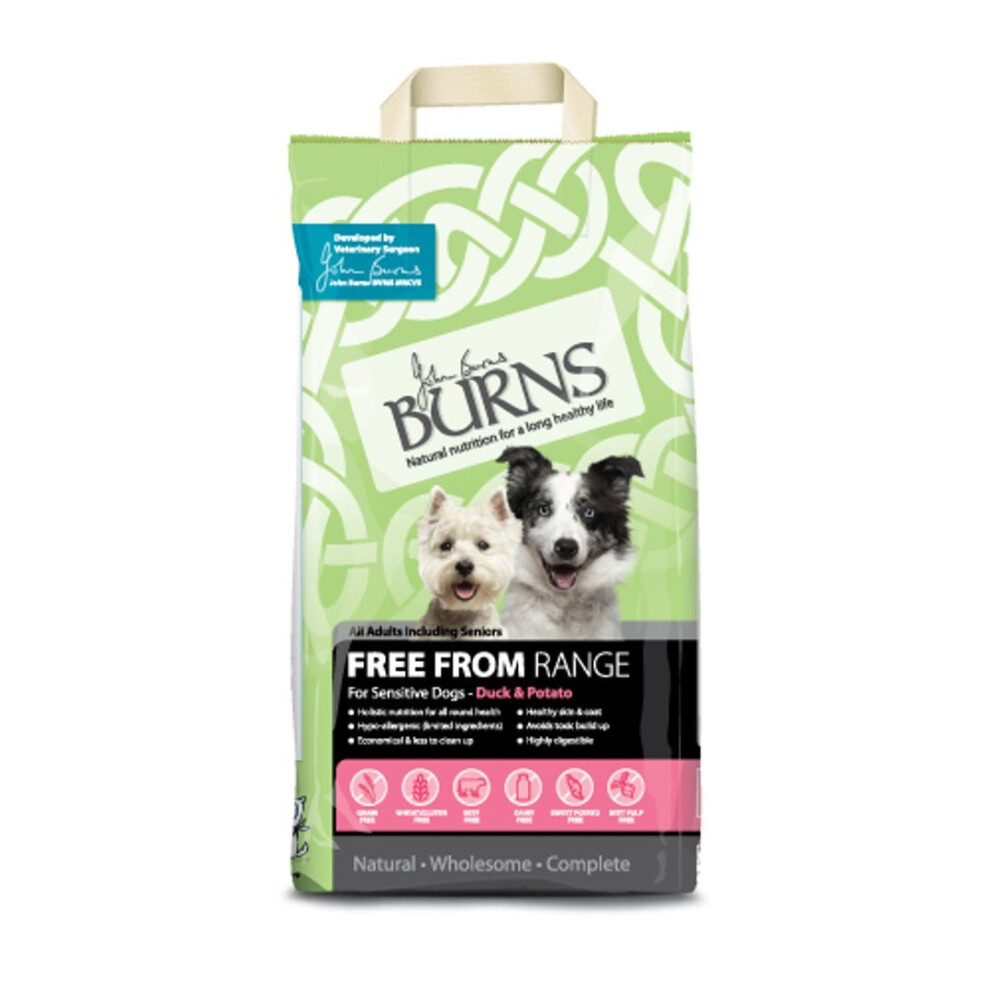 Burns Free From Adult Duck & Potato (Buckwheat) 6Kg