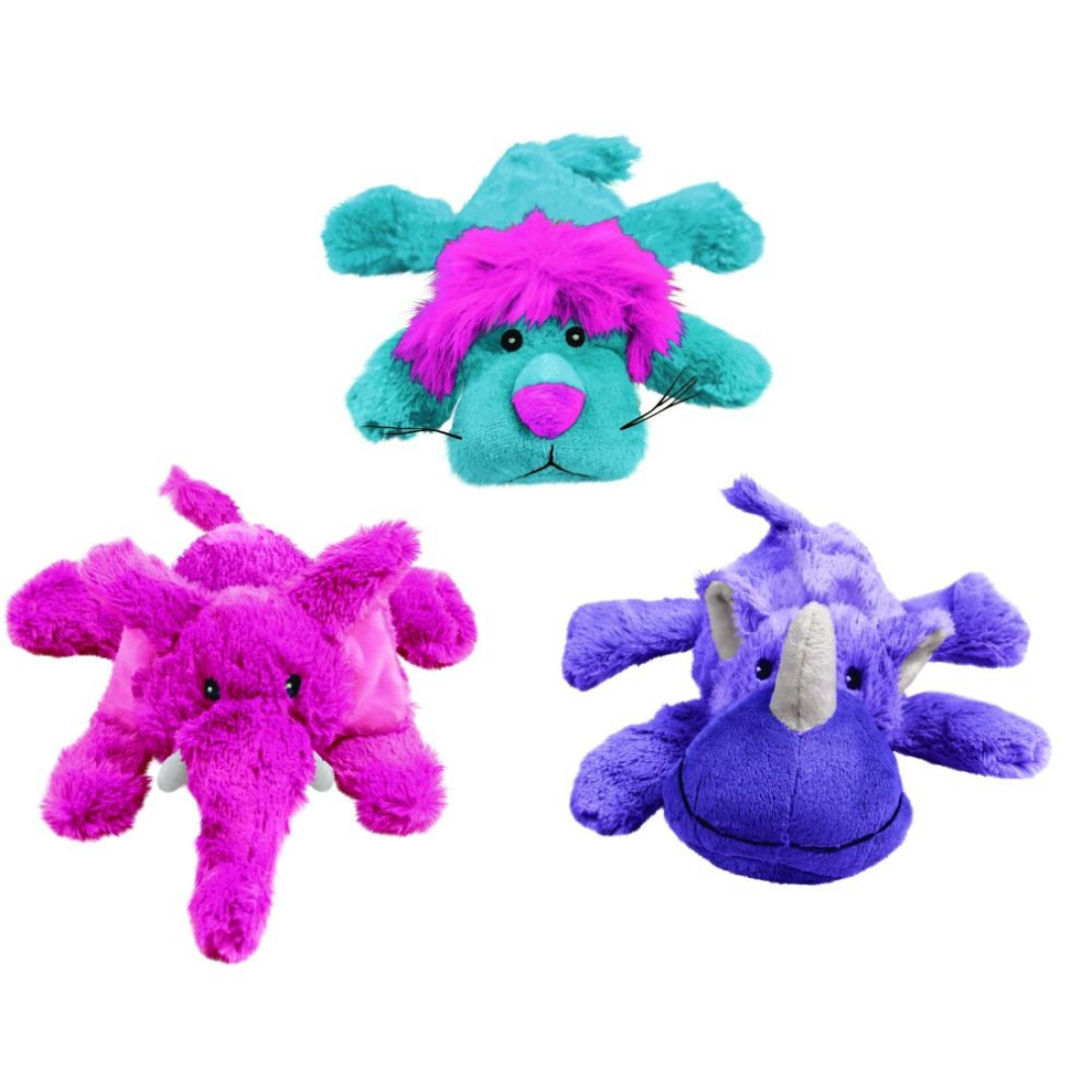 KONG Cozie Dog Brights Assorted Colours