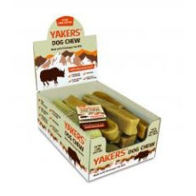 Yakers Dog Chew Small (Pack of 40) KY040 - 100% Natural, Gluten-Free Dog Treat, Protein & Calcium Rich, Long-Lasting, Fights Plaque & Tartar