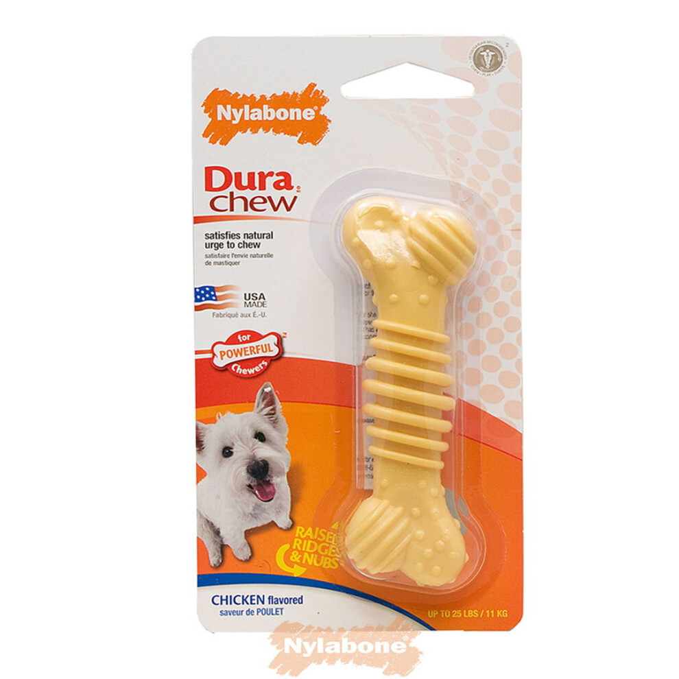 Interpet Nylabone Dura Chew Plus Chicken Small/Regular Small