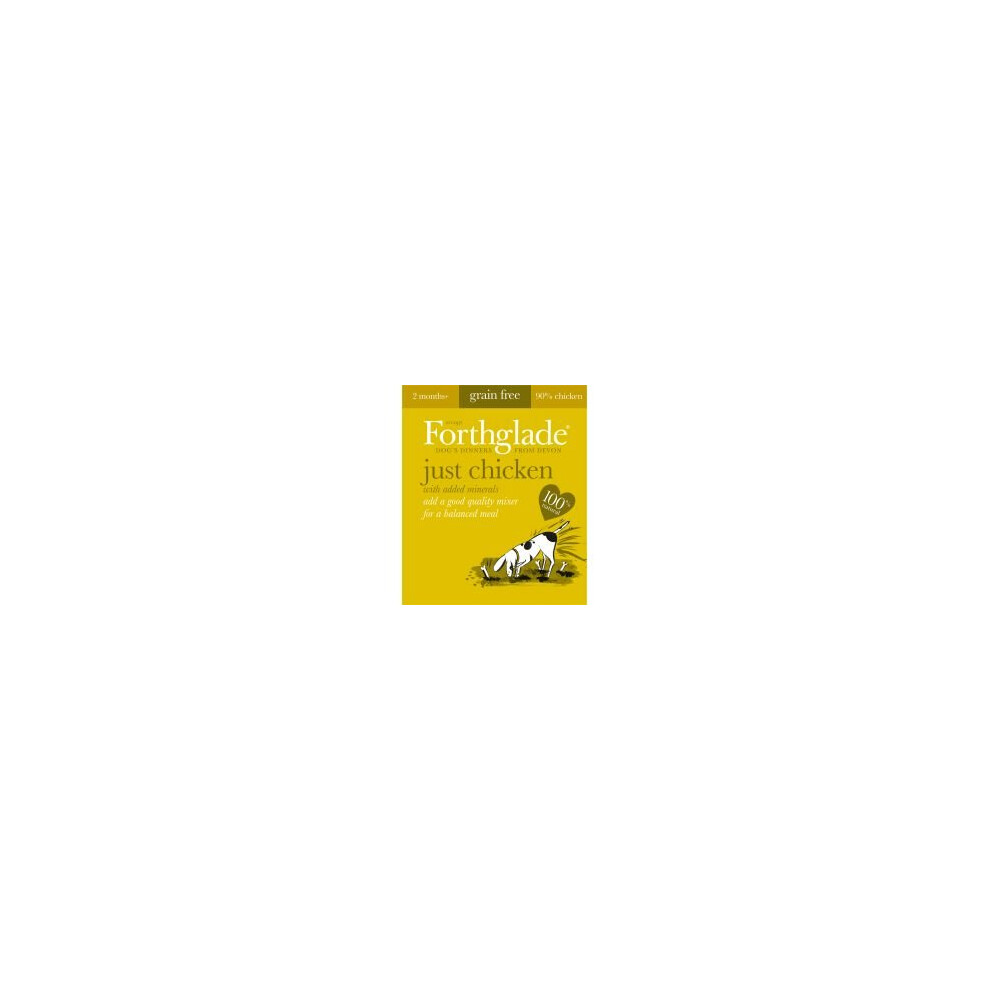 Forthglade Just Chicken Free (395G) (Pack Of 18) Grain