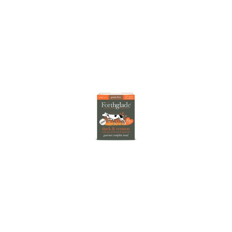 Forthglade Gourmet Duck&venison (396g) (Pack of 7)