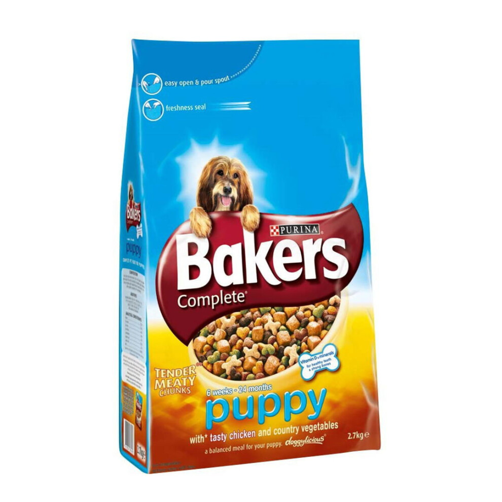 Bakers Complete Puppy / Junior Chicken & Veg 12.5kg