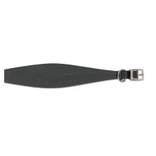 Heritage Leather Whippet Collar Black 26-32cm Sz 2