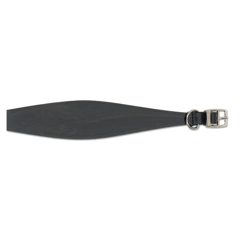 Ancol Heritage Leather Whippet Collar Black 26-32cm Sz 2