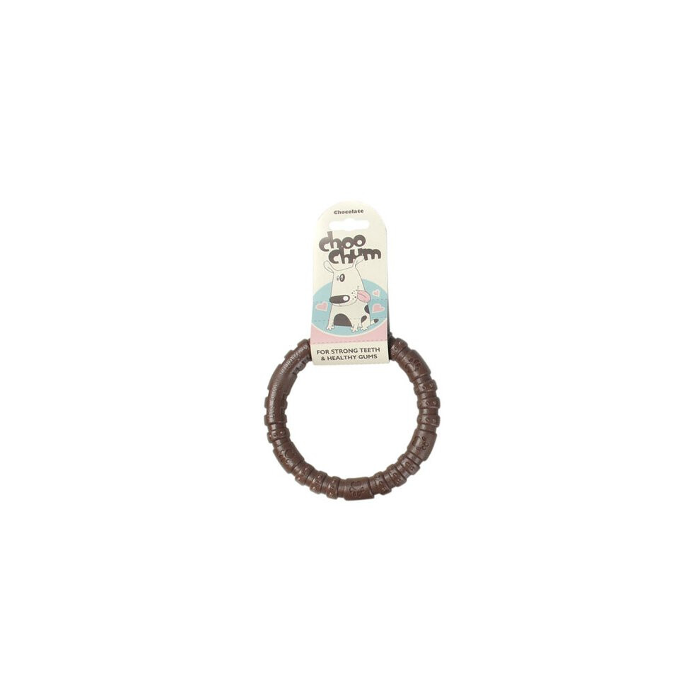 Tough Toys Nylon Dog Chew Chocolate Ring Small 9cm