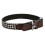 Rosewood Wag N Walk Designer Collar Houndstooth Brown 12-16'' 1