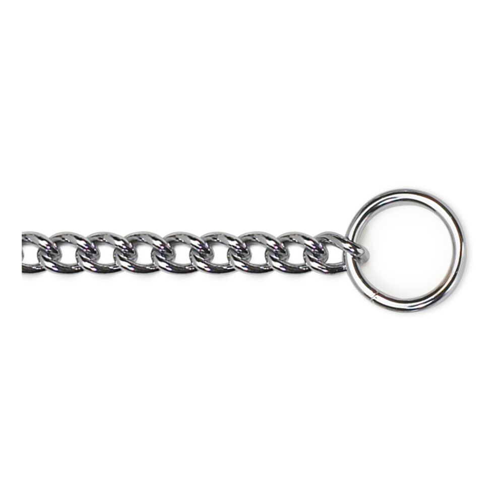 Heritage Check Chain Collar Heavy 60cm Sz 7