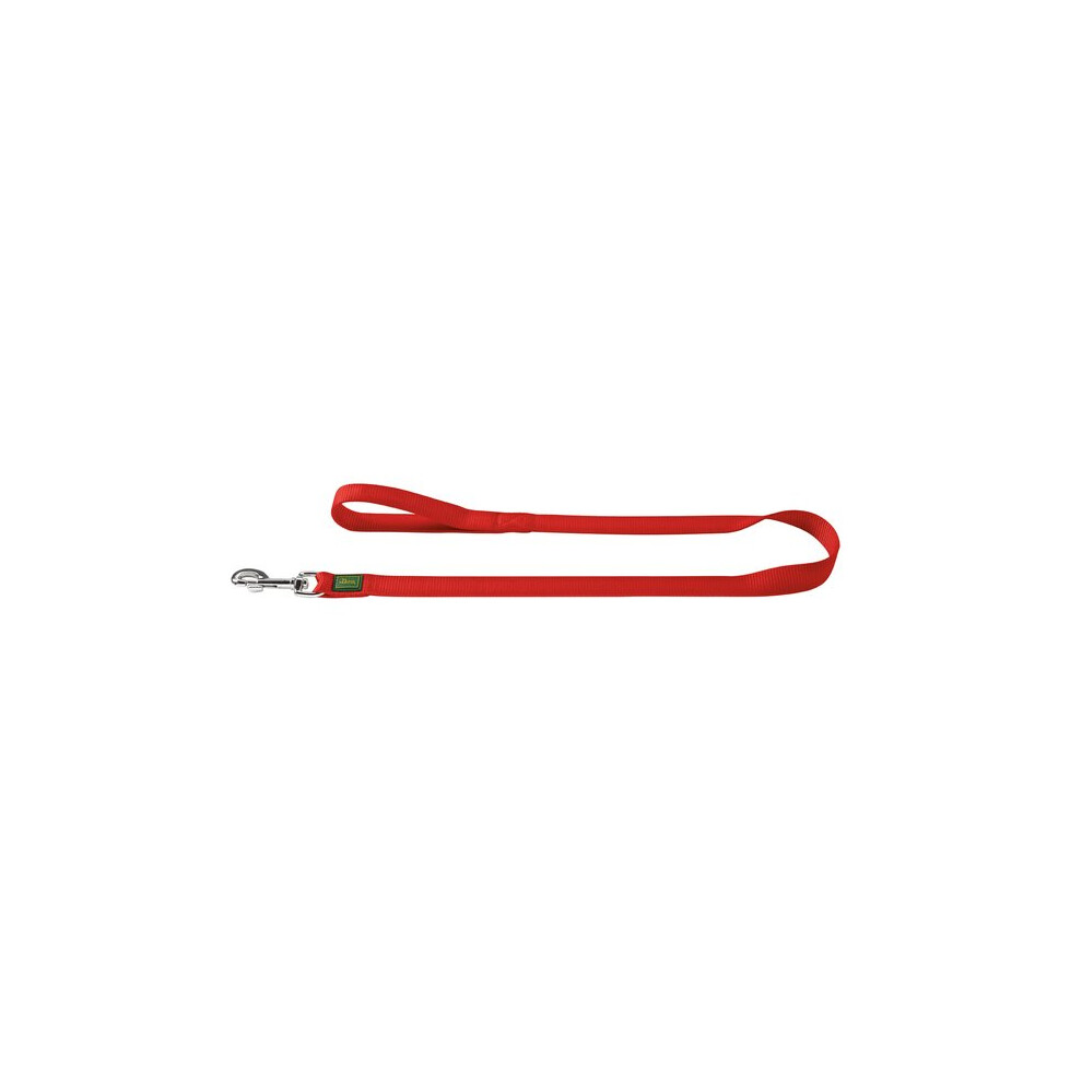 Hunter Nylon Lead 20/100 Red 20mm X 100cm