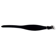 Heritage Leather Greyhound Collar Black 35-48cm Sz 4-5