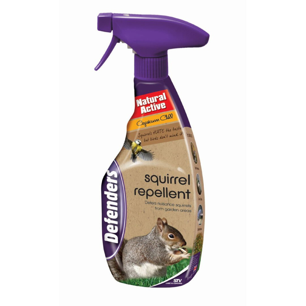 Defenders Squirrel Repellent Rtu Spray 750ml