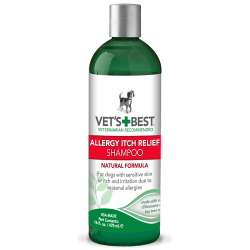 Vets Best Allergy Itch Relief Shampoo 470ml